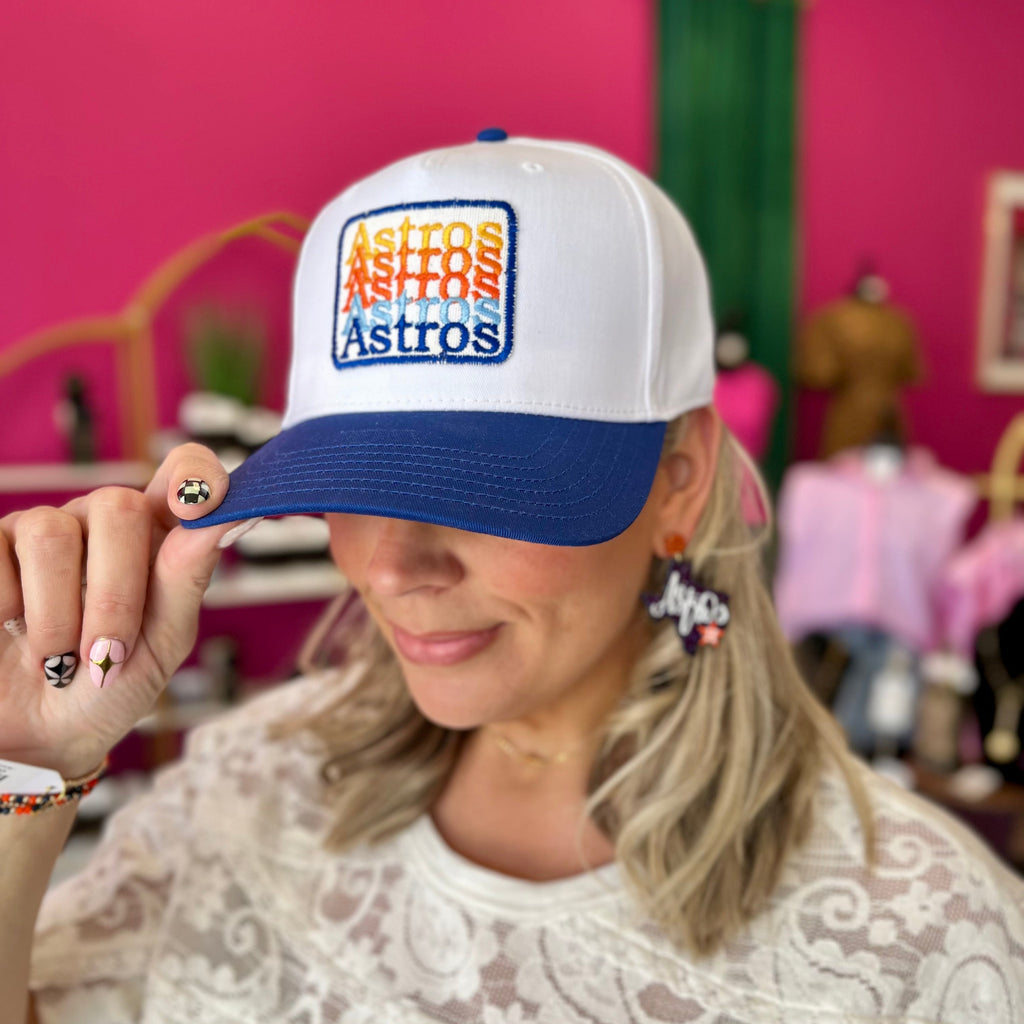 Astros Mirror Navy Baseball Hat