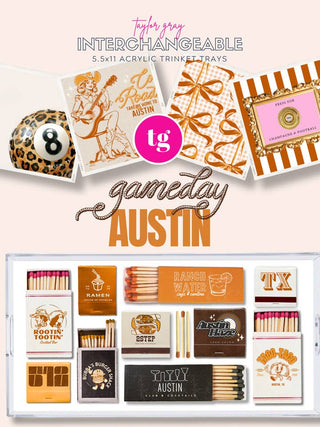 Gameday Austin Trinket Tray Insert Set