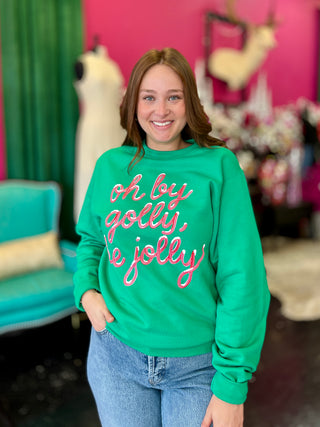 Oh By Golly, Be Jolly Sweatshirt