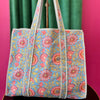 September Haze Quilted Tote Bag