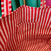 Poppy Lane Red & Print Floral Tote Bag