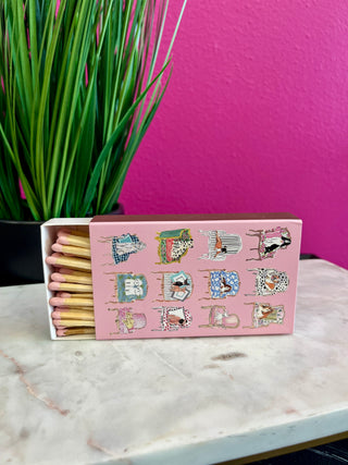 Sitting Dogs Matchbox