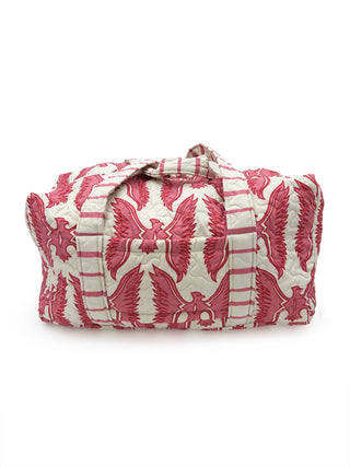 Chase Firebird Fuchsia Quilted Duffle Bag