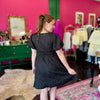 Black Floral Imprinted Dress