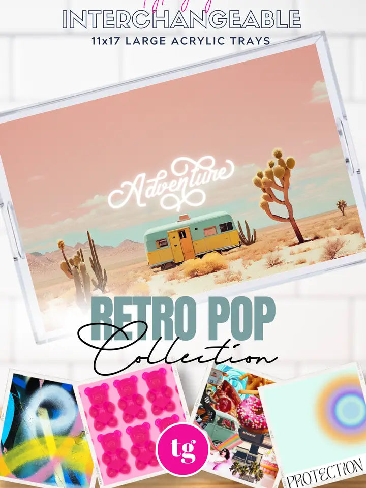 Retro Pop Tray Inserts