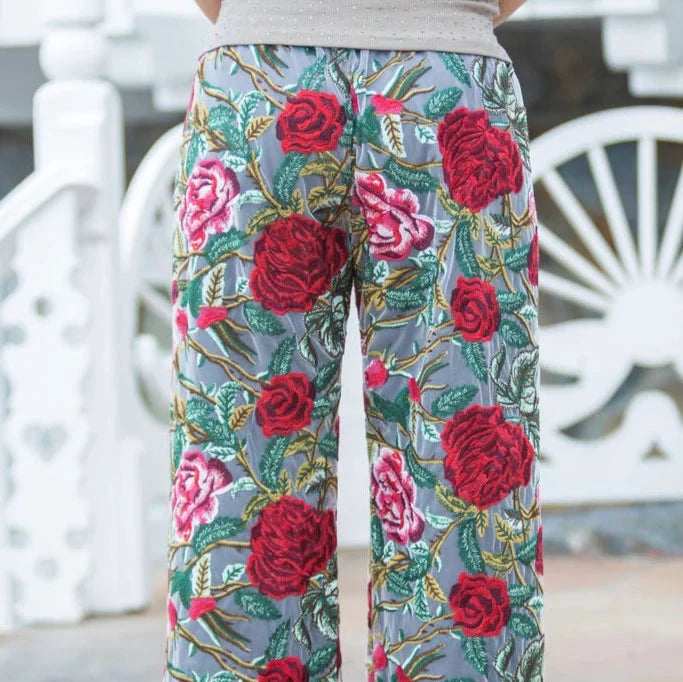 RQ Ruby Rosita Embroidery Pants