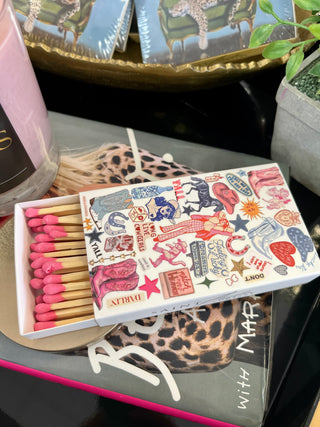 Cowgirl Matchbox