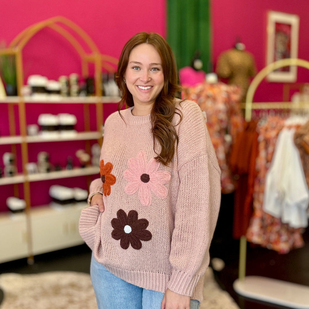 Farley Flower Sweater