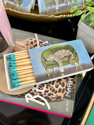 Sleeping Cheetah Matchbox