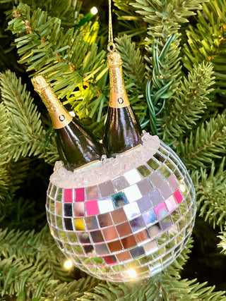 Disco Drinks Ornament by Cody Foster