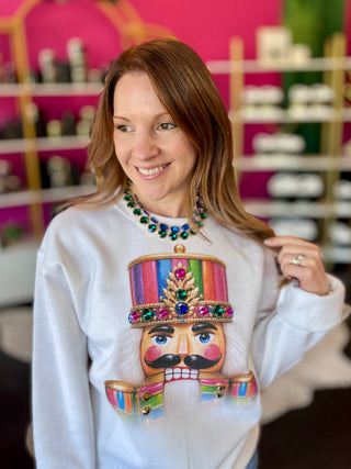 Big Bling Nutcracker Sweatshirt