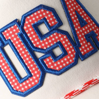 USA Patch Rope White Baseball Hat