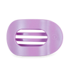 Springtime Sprakle Large Flat Round Teleties Clip