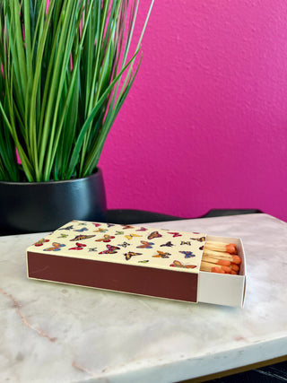Multi Color Butterfly Matchbox