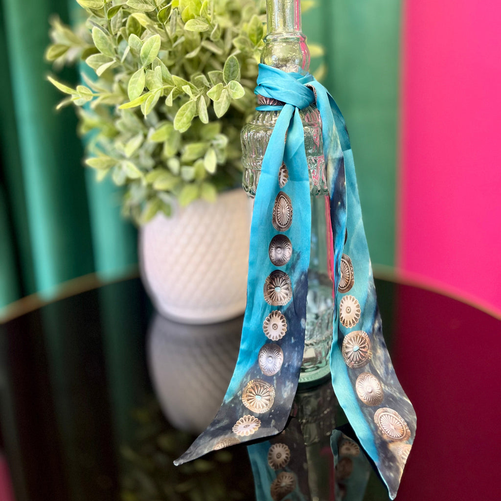 Kingman Turquoise Twilly Scarf