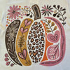Floral Pumpkin Bling Tee