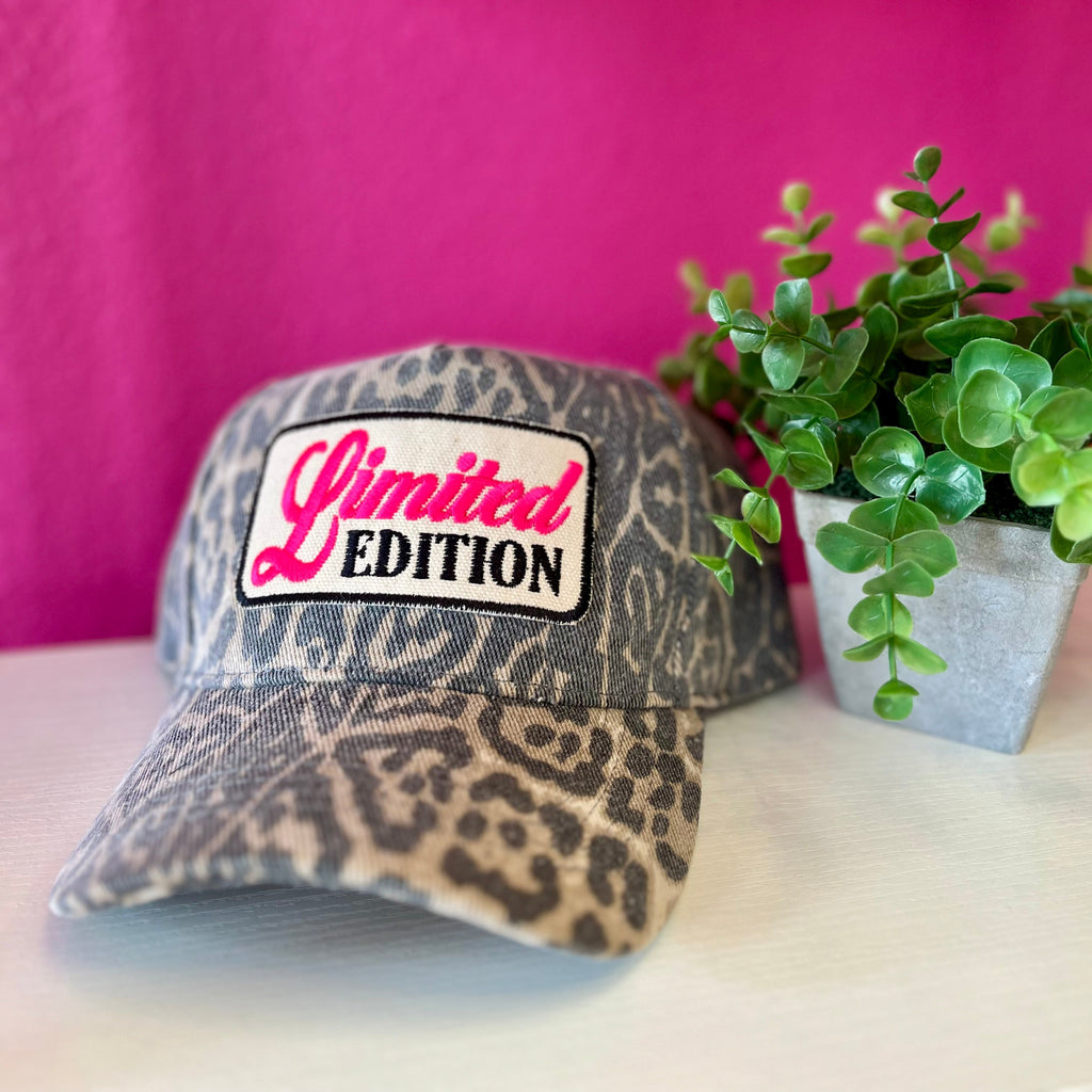 Limited Edition Leopard Baseball Hat