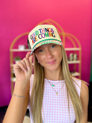 Good Things are Coming Baseball Hat