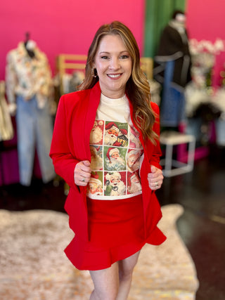 Letters to Santa Comfort Colors Tee