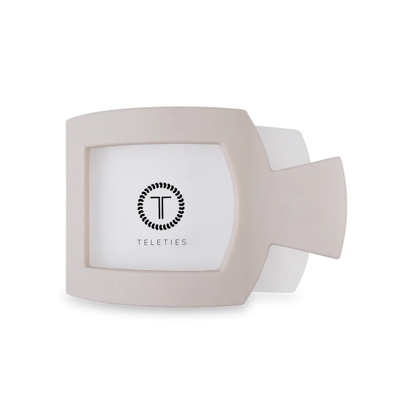 Toasted Large Flat Square Teleties Clip
