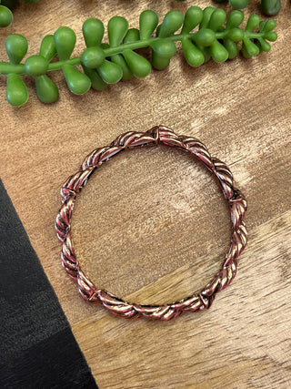 Bronze Rope Stretch Bracelet