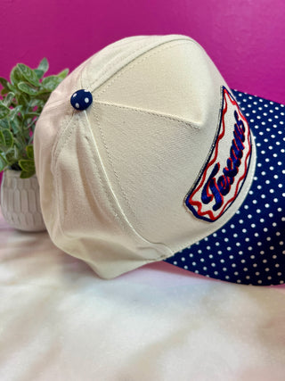 Texans Polka Dot Baseball Hat