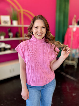 Cotton Candy Pink Sweater