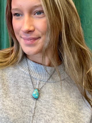 Scott Skeets Kingman Turquoise Necklace