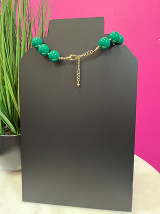 Kelly Green Gumball Necklace