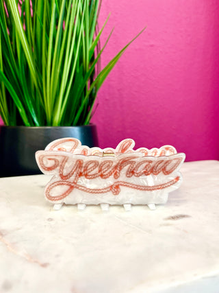 Yeehaw Hair Clip