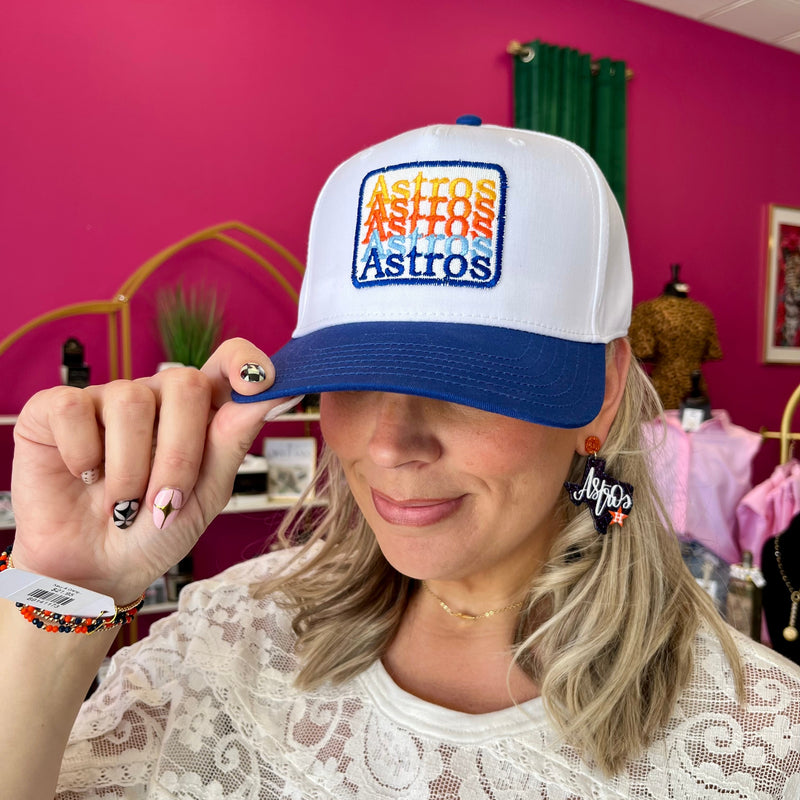 Astros Mirror Navy Baseball Hat
