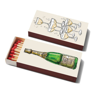 Champagne Two Sided Matchbox