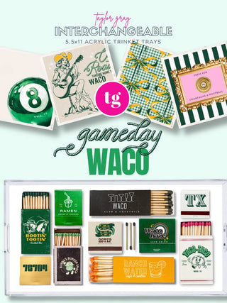 Gameday Waco Trinket Tray Insert Set