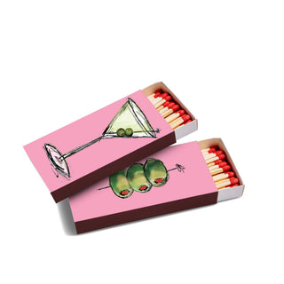 Pink Martini & Olive Matchbox