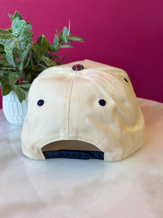 Santa's Favorite Plaid Baseball Hat