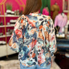 Midnight Sapphire Floral Top