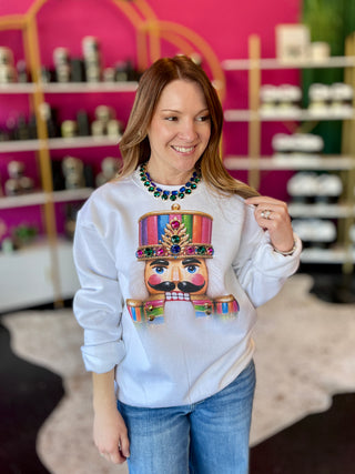 Big Bling Nutcracker Sweatshirt