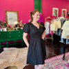 Black Floral Imprinted Dress