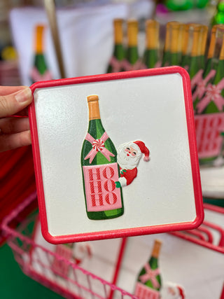 HoHoHo Santa Bottle Sign