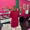 Maroon Essentials Shortsleeve Dress