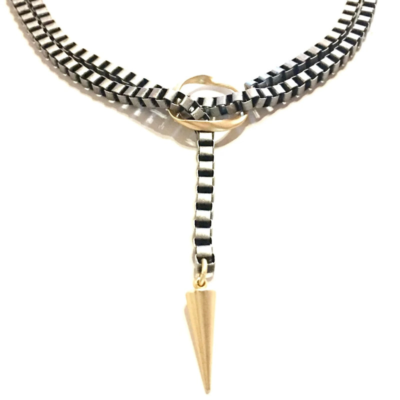 LJ Dylan Mixed Metal Necklace
