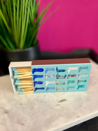 Cowboy Boots Matchbox