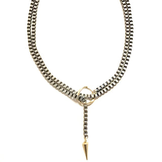 LJ Dylan Mixed Metal Necklace