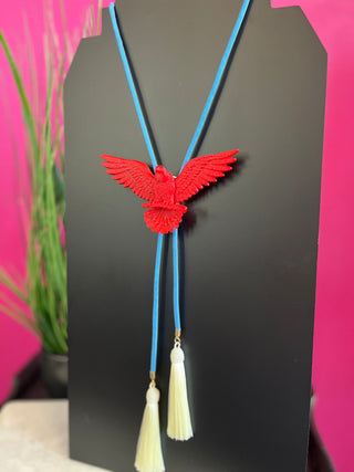 Red Eagle Boho Necklace