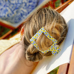 Limoncello Large Flat Square Teleties Clip