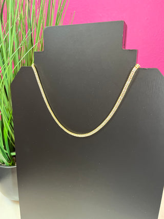 Crystal Tennis Style Necklace