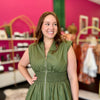 Olive Smocked Waist Top
