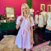 Pink & White Striped Dress