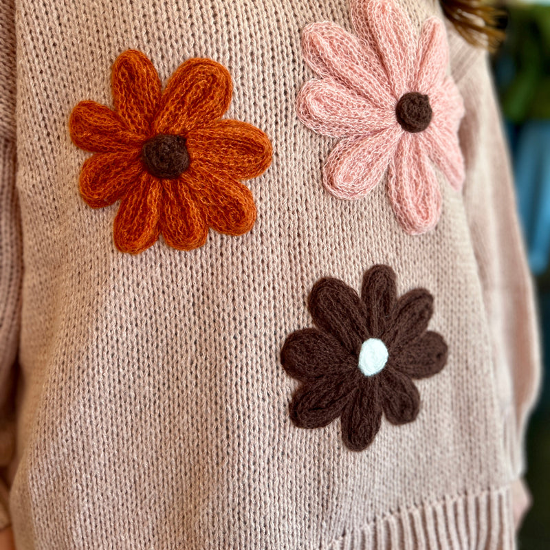 Farley Flower Sweater