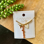Texas Longhorns Ball Bead 3 Charm Necklace